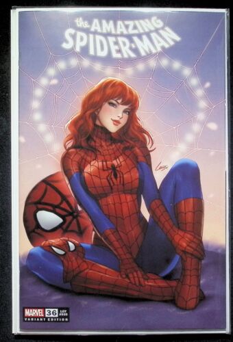 INCREDIBILE SPIDER-MAN #36 - VARIANTE COMMERCIALE LEIRIX LI MARVEL 2023 MARY JANE QUASI NUOVA + - Foto 2 di 4