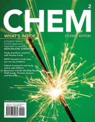 CHEM2: Chemistry in Your World (with OWLv2 24-Months Printed Access Card) - GOOD