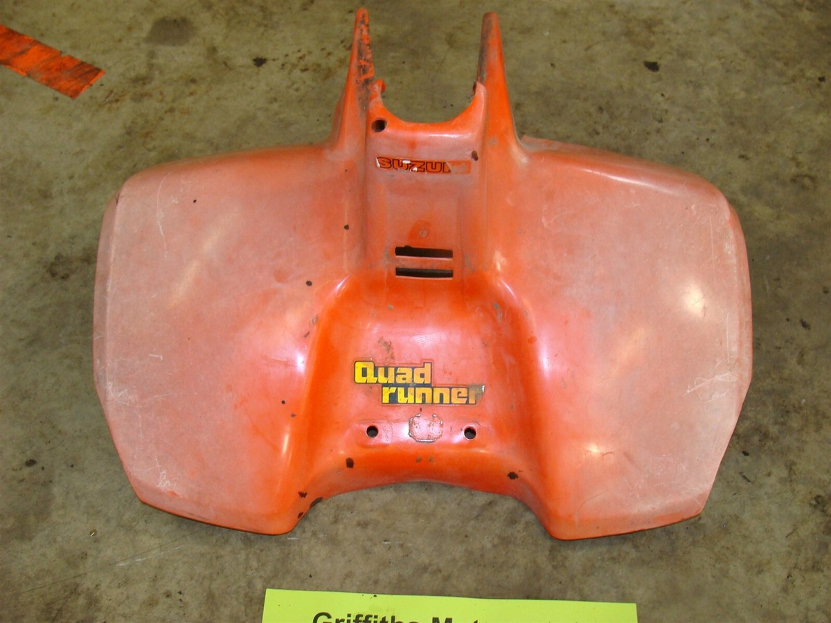 1985 SUZUKI LT50 Quadrunner 50 oem original front fender mud guard
