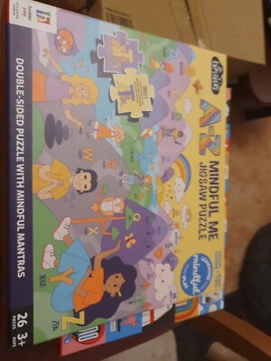 HINKLER PLAY ~ JR EXPLORERS Achtsames Ich A-Z PUZZLE 26-teilig Alter 3+ NEU