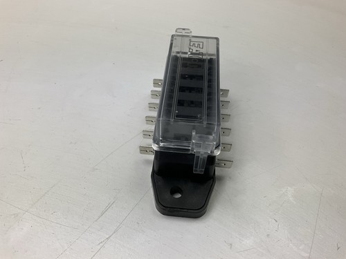 (10) Bussmann BP/FB6ATM Fuse Block ATM 6-Terminal (6-Fuse) Fuse Block Hot Rod - Picture 2 of 5