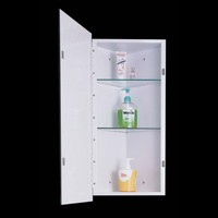 Ketcham 14w X 36h-in. Corner Surface Mount Medicine Cabinet, Polished Edge on sale Ketcham 14w X 36h-in. Corner Surface Mount Medicine Cabinet, Polished Edge on sale
