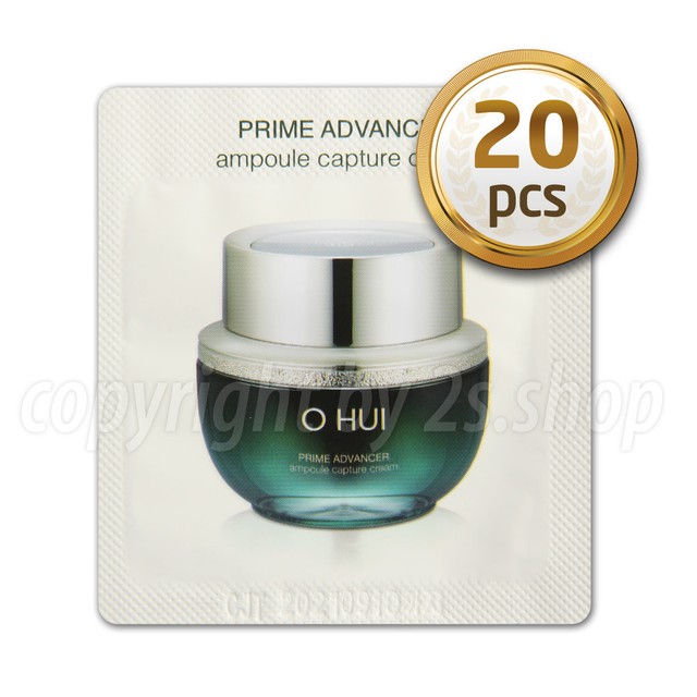 [O HUI] Prime Advancer Ampoule Capture Cream 1ml x 20pcs OHUI eBay