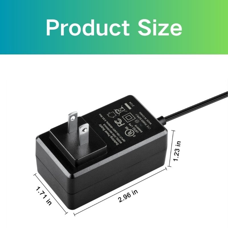 Adapter for Fieety Model V7-US V7US Stick Vacuum Cleaner 500mA 36VDC