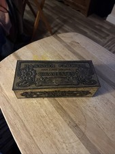 Vintage very rare passion flower  Tobacco Tin