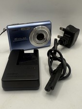 Casio Digital Camera Exilim EX-Z75 7.2MP Silver Tested Full Working NO BATTERY