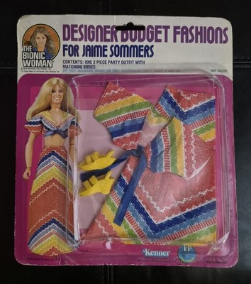 The Bionic Woman Designer Budget Fashions Jaime Sommers Fiesta Dress 1974 NEW