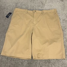 Polo Ralph Lauren Shorts Mens 42T TALL Tan Classic Fit Chino Pony Preppy NEW