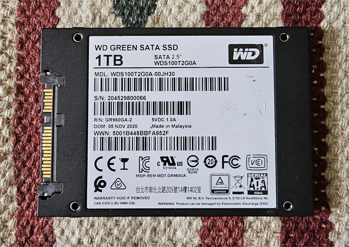 Western Digital SATA III 1 TB Solid State Drives for sale | eBay