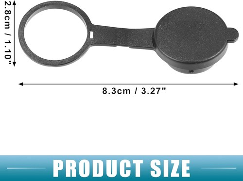 Universal 12V Black Dustproof Cigarette Lighter Socket Cove Number of Items: 3 - Picture 6 of 6