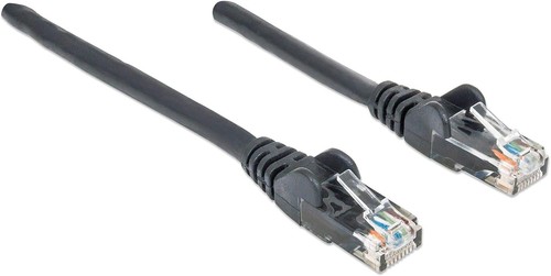 Intellinet Network Patch Cable, Cat6, 2m, Black, CCA, U/UTP, PVC, RJ45, Gold Pla - 第 3/5 張圖片