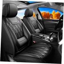 Car Seat Covers Compatible with GMC For Terrain 2010-2026 Full Set-Black-06