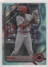2022 Bowman Draft Chrome Aqua Lava Refractor 18/199 Yerlin Confidan #BDC-199 n0c