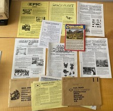 Vintage Games Workshop Mail Order Leaflet Flyer Retro Oldhammer Warhammer Bundle