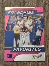 2024 Panini Prestige ELI MANNING Franchise Favorites Xtra Points Pink /25 #1 NYG