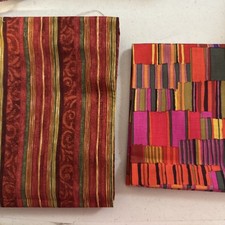 Fabric 100 Cotton Pieces Total 1 Yard Quilt Shop Quality