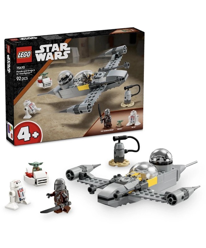 LEGO Star Wars: Mando and Grogu's N-1 Starfighter (75410)