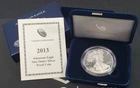2013-W US Proof Silver Eagle-1 oz .999 Fine Silver-OGP