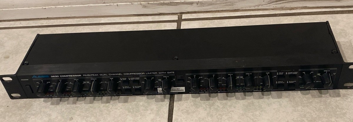 Alesis 3630 Dual-Channel Compressor / Limiter. | eBay