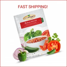 Mrs. Wages Medium Salsa Canning Mix, Quick and Easy, Simple-To-Use, Easy Storage