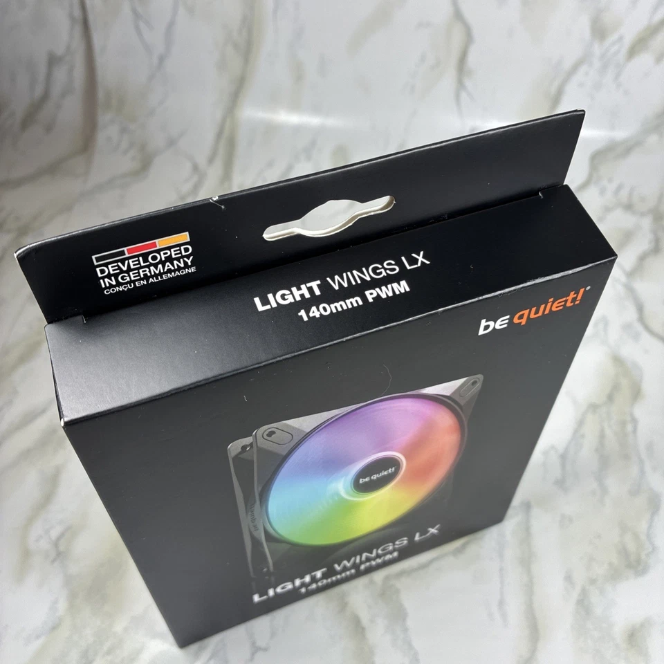 be quiet! Ventilador de caja Light Wings LX ARGB 140mm PWM Foto 3 de 4