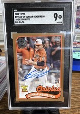 2024 Topps Series 2 - 1989 Topps Baseball Autographs Gunnar Henderson #89BA2-GH