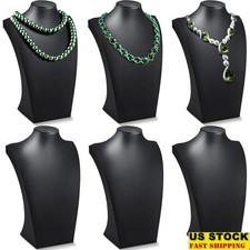 6 Pcs Jewelry Bust Display Necklace Stand Holder Mannequin Trade Show Display US