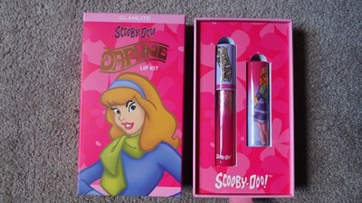 Glamlite Scooby Doo Daphne Lip Kit New (Lipstick and Lip Gloss Set)