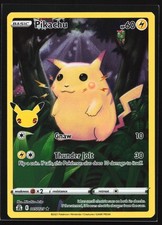 Carta Pokemon rara Pikachu 005/025 Celebrazioni Holo