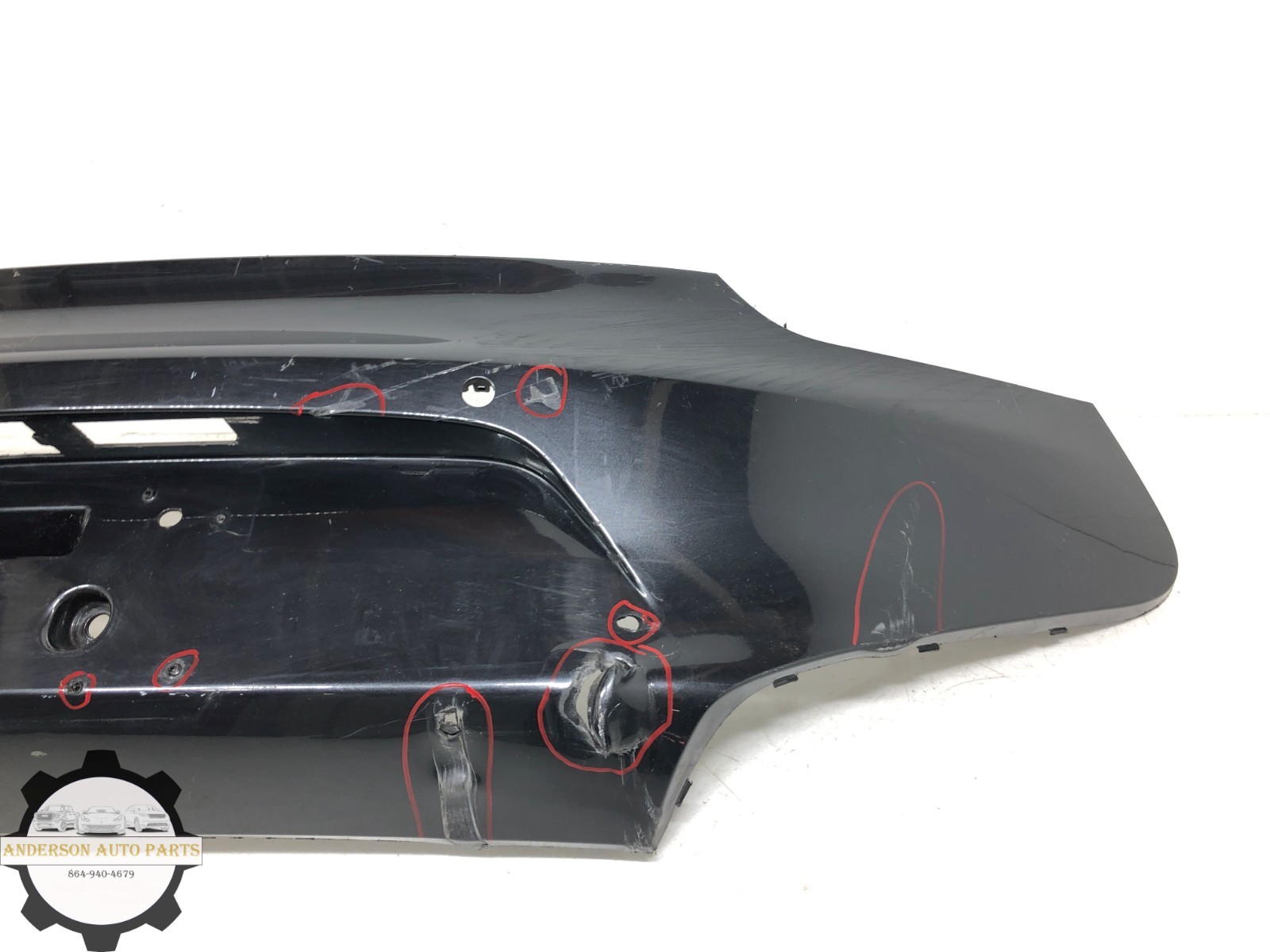2014-2020 BMW i8 I12 REAR BUMPER LOWER COVER PANEL OEM #DAMAGED