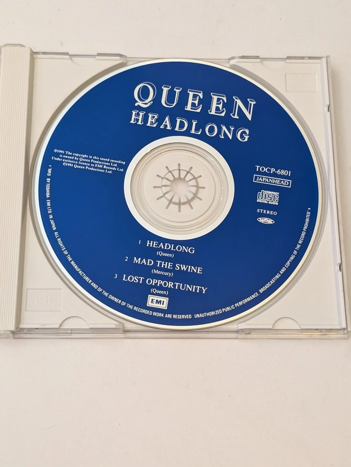 Queen: Headlong RARE JAPANESE 1991 CD + Obi - Image 3 of 3