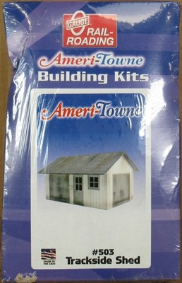 Ameri-Towne No. 503 Trackside Shed KIT O-Gauge NOS