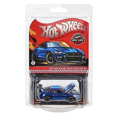 Hot Wheels Red Line Club RLC 2026 Blue Ford Mustang Shelby GT500 Code Red