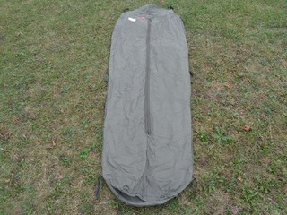 Orig. NL Armee Schlafsack inlet Lackensack Modular oliv 230 XL cm gebr 4026