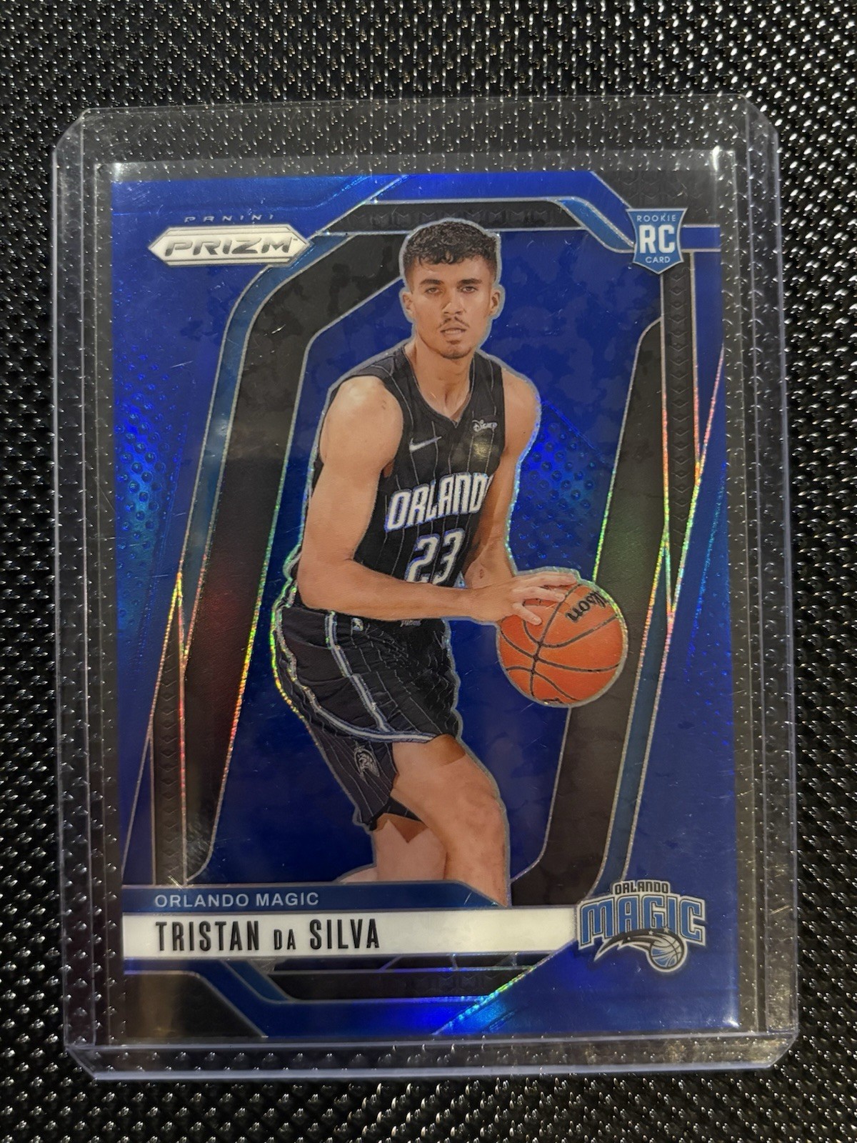 2024-25 Panini Prizm Tristan Da Silva #256 Blue Prizm RC Rookie #/199