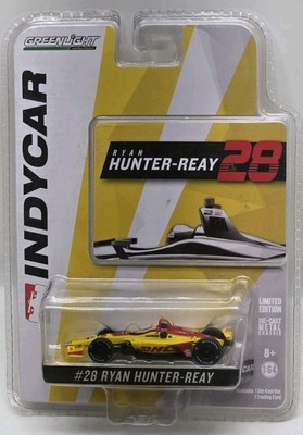 GREENLIGHT 10800 INDY CAR 500 2018 RYAN HUNTER REAY DHL IZOD #28 DIECAST 1/64 