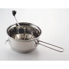 Foley 50025 Silver Stainless Steel Dishwasher Safe Food Mill 112 oz. Capacity