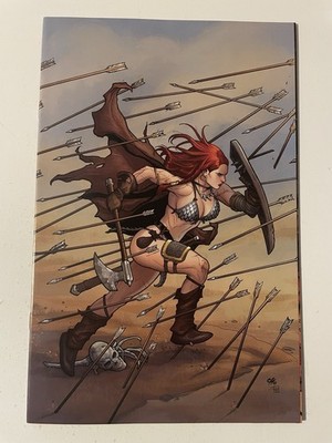 Savage Red Sonja 3 Cover K Frank Cho Virgin Variant Comic Lmt 100