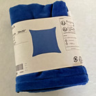 IKEA SANELA Pillow Cushion Cover, Deep Blue, 20x20 Inches — photo 3