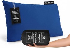 Camping Pillow Memory Foam Small Portable Travel Pillow for Airplane Car Hiking