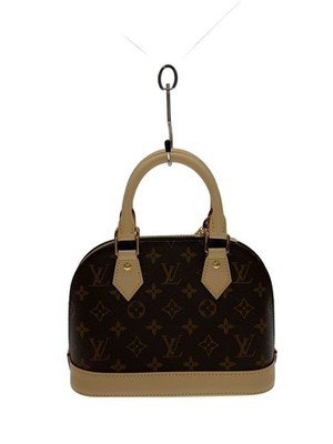 LOUIS VUITTON Handbag Leather BRW Monogram M53152 W Box Used