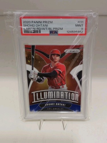 2020 Panini Prizm - Illumination Shohei Ohtani #I-11 Red White & Blue Prizm