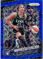 2025 Panini Prizm WNBA #8 Napheesa Collier Blue Velocity Prizms