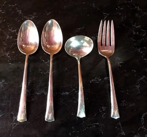 Greenbrier by Gorham Sterling Silver Flatware Set For 12 Service 80 Pieces