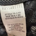 VASARETTE STYLE 74-140 36C  black missing shoulder straps — photo 8