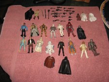 Darth Vader  Figure Case. 1 Storage Box with Figures And Weapons, Most Kenner