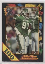 1991 Wild Card Draft 100 Stripe Bobby Wilson #102 Rookie RC 0ty6. rookie card picture
