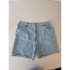 Levi's Vintage 950 Relaxed Fit Mom Shorts Made in USA 22 Light Blue Jorts 38W