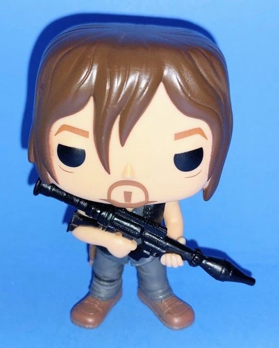 DARYL DIXON (Rocket Launcher) • Funko Pop #391 Walking Dead Vinyl Figure Vaulted