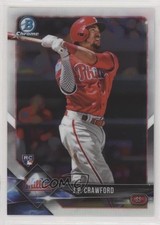 2018 Bowman Chrome Base JP Crawford (Red Jersey) #65 vs1